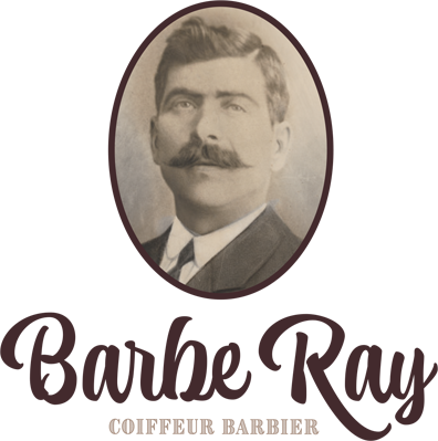 Logo Barbe Ray Coiffeur Barbier Le Havre